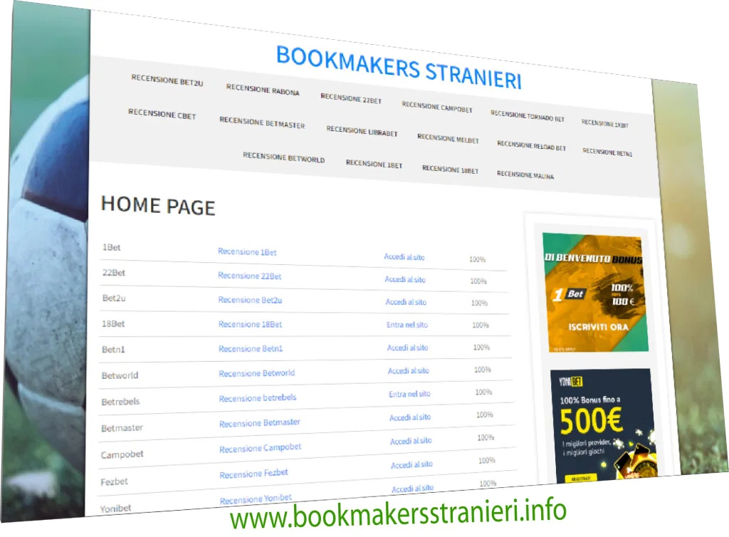 Step by step instructions to Find Foreign Bookmakers in Italy 