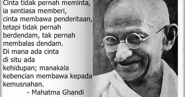 Kata Bijak Paling Indah Dari Mahatma Gandhi