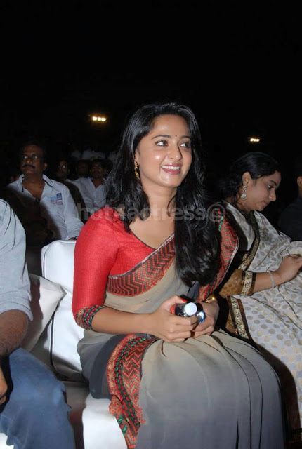 Anushka shetty In saree event