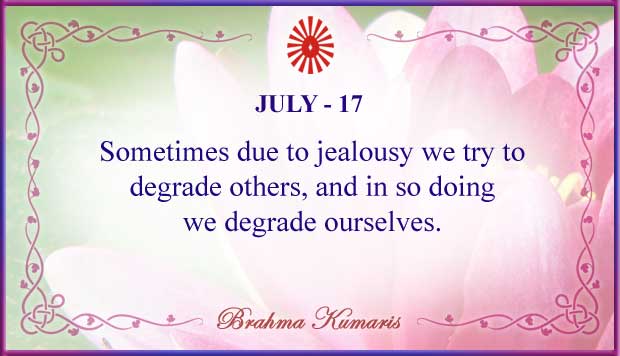 Thought For The Day July 17