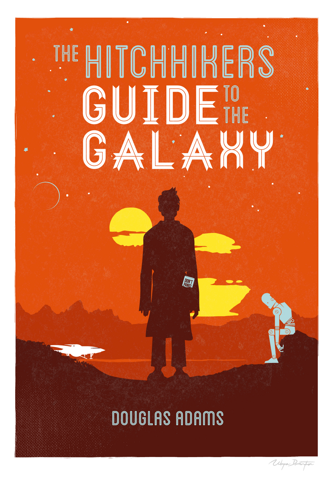 The Hitchhiker's Guide to the Galaxy | Book Covers | Pinterest