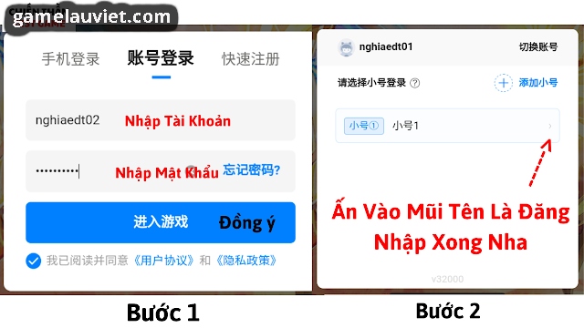 đăng kí game lậu Dongxi