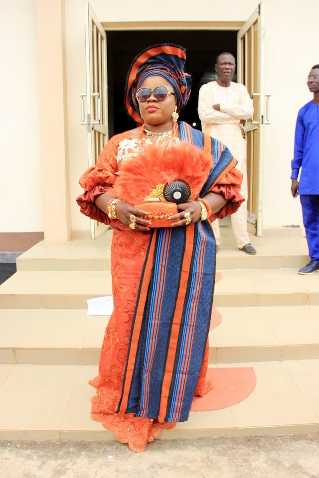 See The Beautiful Look of Washington Based Celebrity Lady, Folashade Larewaju Famak @ Dad"s Burial