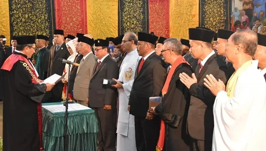 Sempat Tertunda, 45 Anggota DPRD Kota Padang 2019-2024 Resmi Dilantik