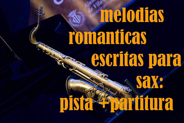 Partituras métodos y libros para saxofón: MELODIAS 