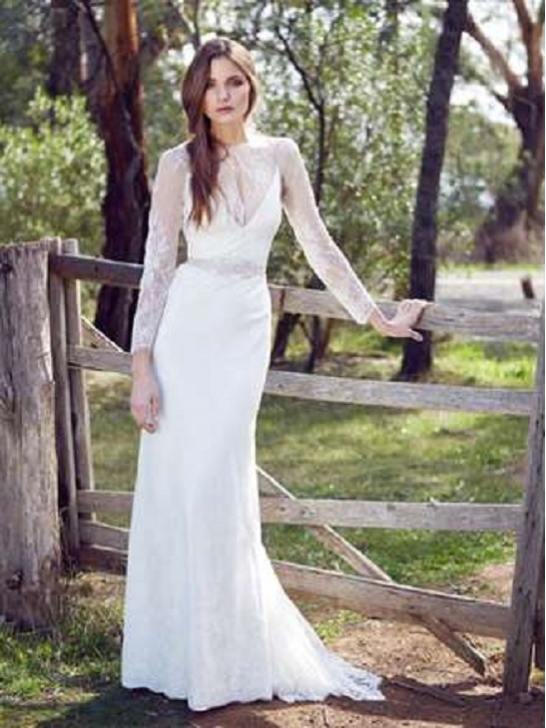  Casual  Wedding  Dresses  With Sleeves 