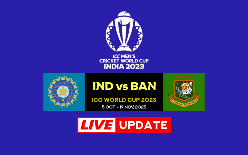 India vs Bangladesh Live Streaming: When and How to watch IND vs BAN Cricket ICC World Cup 2023 Match Live on Web, TV, mobile apps online