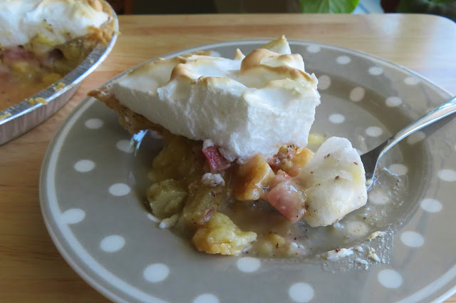 Rhubarb Meringue Pie