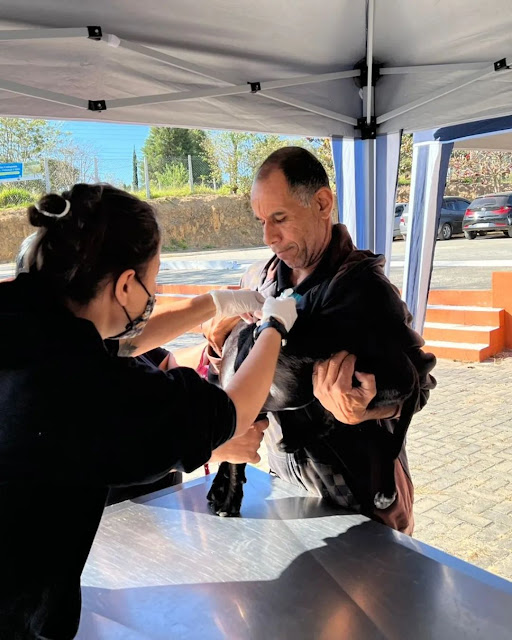 Julho Dourado: CCZ realizou 'vacinação antirrábica' para moradores do Bairro dos Remédios