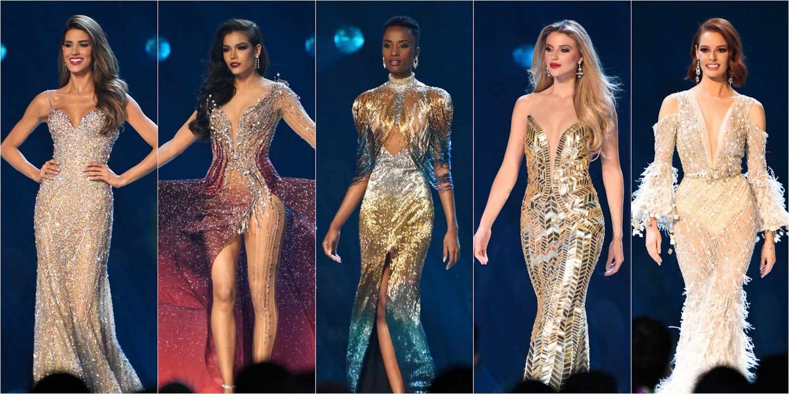 Recap: Evening Gowns of Top 10 Finalists and Miss Universe Winner