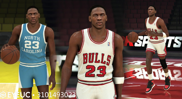 Michael Jordan Cyberface