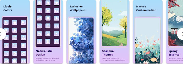 Spring season icon pack apk