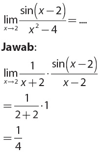 Contoh Soal Limit Fungsi Trigonometri Aljabar, Pembahasan, Pengertian