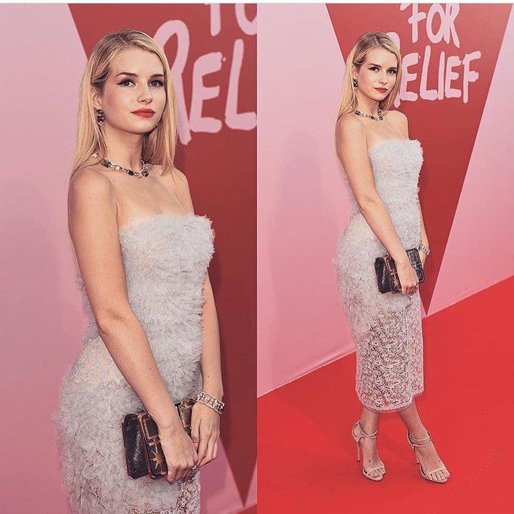 Lottie Moss best red carpet dresses Instagram photos