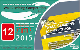 Wall climbing Competition 2015