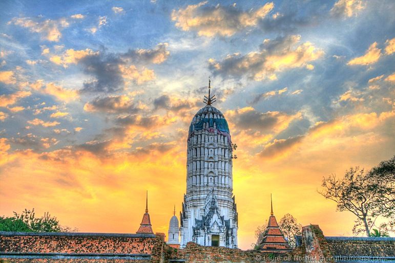 Wat Buddhaisawan Ayutthaya Thailand Prang