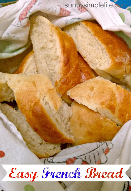 bread recipe, French bread, easy bread baking