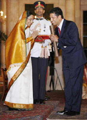 Padma Vibhushan Sachin Tendulkar