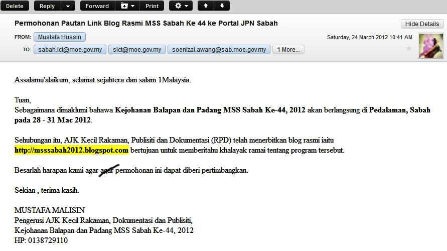 Kejohanan Balapan dan Padang MSS Sabah Ke-44, 2012: Blog ...