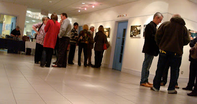 Opening of David Cleland's Through the Mill exhibition