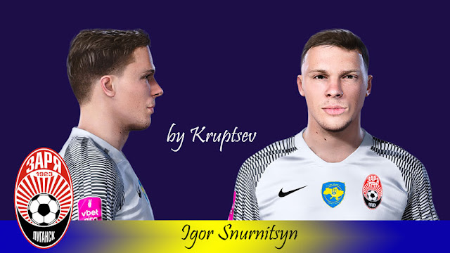 Ihor Snurnitsyn Face For eFootball PES 2021