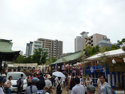 大阪天満宮の境内