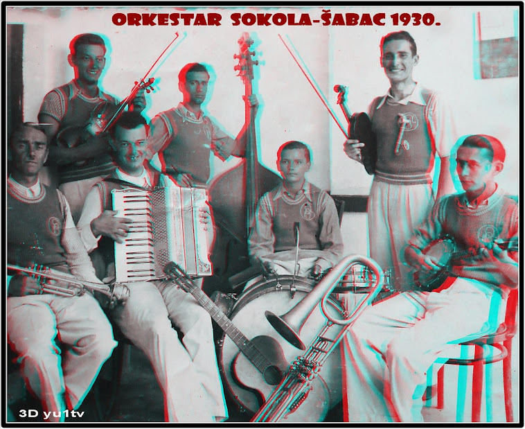 Jazz orkestar Sokola Šapca iz 1930g.