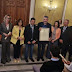 Gli studenti del Liceo Da Vinci vincitori delle Olimpiadi della Cultura accolti a Palazzo San Giorgio