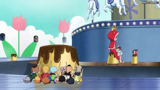 ワンピースアニメ ドレスローザ編 671話 小人族 Dwarves トンタッタ Tontatta | ONE PIECE Episode 671