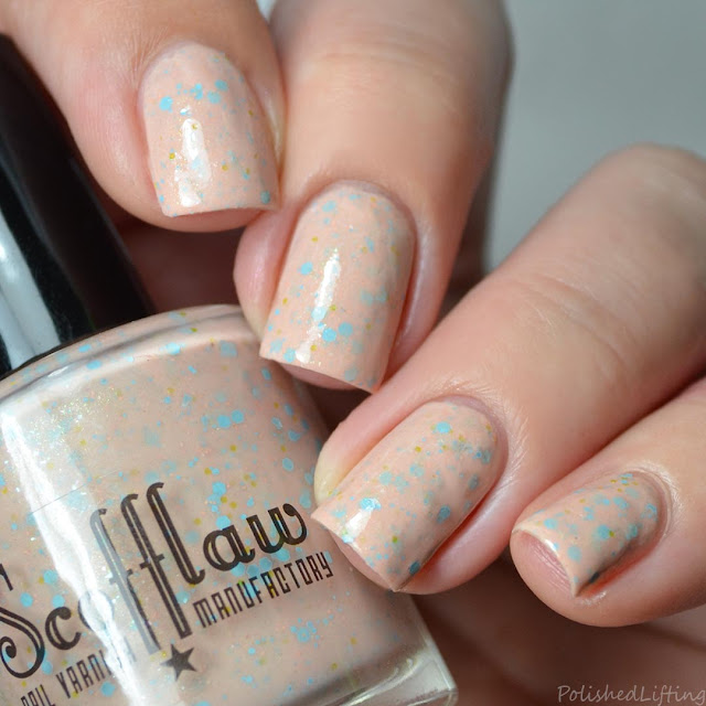 peach crelly nail polish