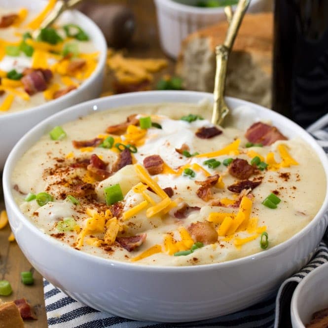 Loaded Potato Soup | delishliousllygood