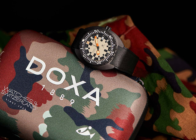 DOXA Army Watches of Switzerland Edition