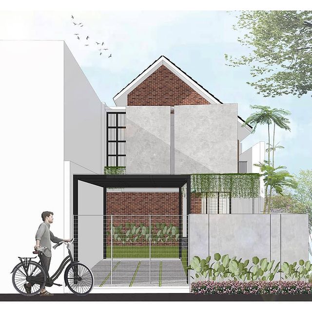 desain rumah eropa minimalis