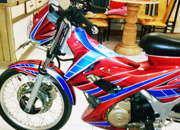 Modifikasi Satria FU Edisi Air Brush Contoh Modifikasi Motor Modifikasi Satria FU Edisi Air Brush Contoh Modifikasi Motor