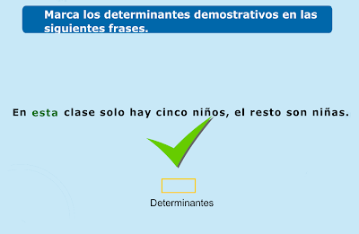 Resultado de imagen de LOS DETERMINANTES DEMOSTRATIVOS ANAYA