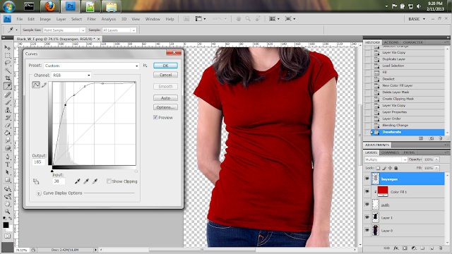 Tutorial Membuat Mockup Tshirt