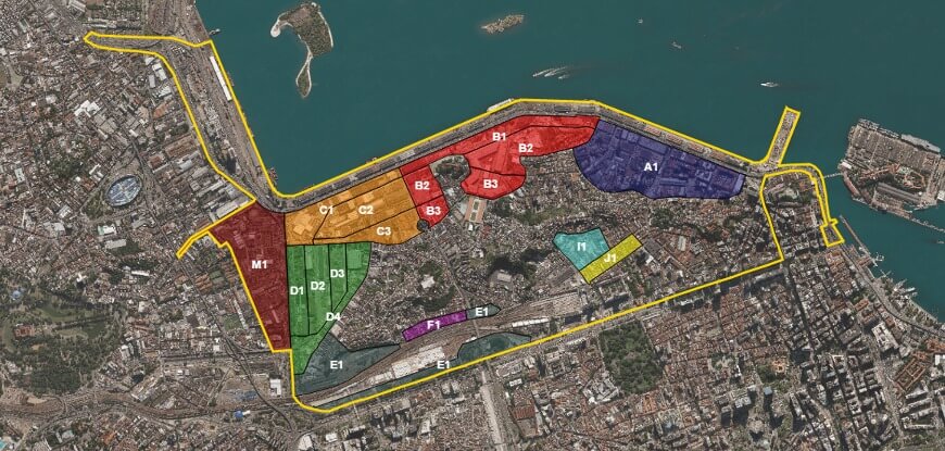 Figura 03 - Mapa faixas de equivalência Porto Maravilha