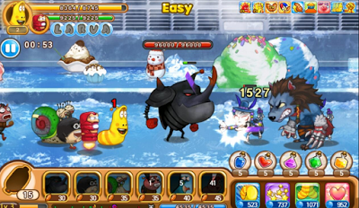 Larva Heroes Episode 2 Mod Apk Data V1.2.3 Unlimited Gold + Candy-screenshot-1