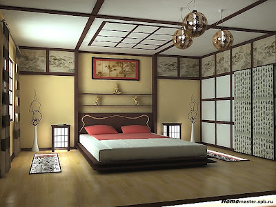 diseño de dormitorio japonés