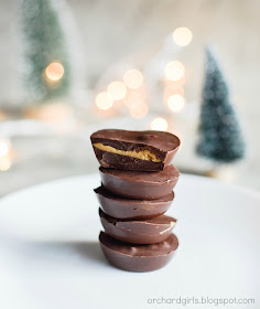 Chocolate Peanut Butter Cups by Orchard Girls Blog