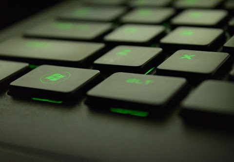 Green Backlight Elegant Keyboard