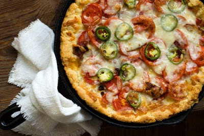 tomato bacon pie