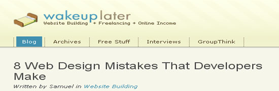 Web Design Mistakes That Developers Make