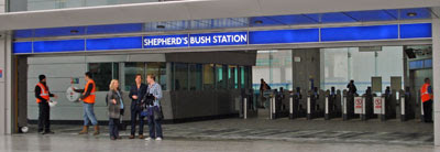 Shepherd's Bush entrance