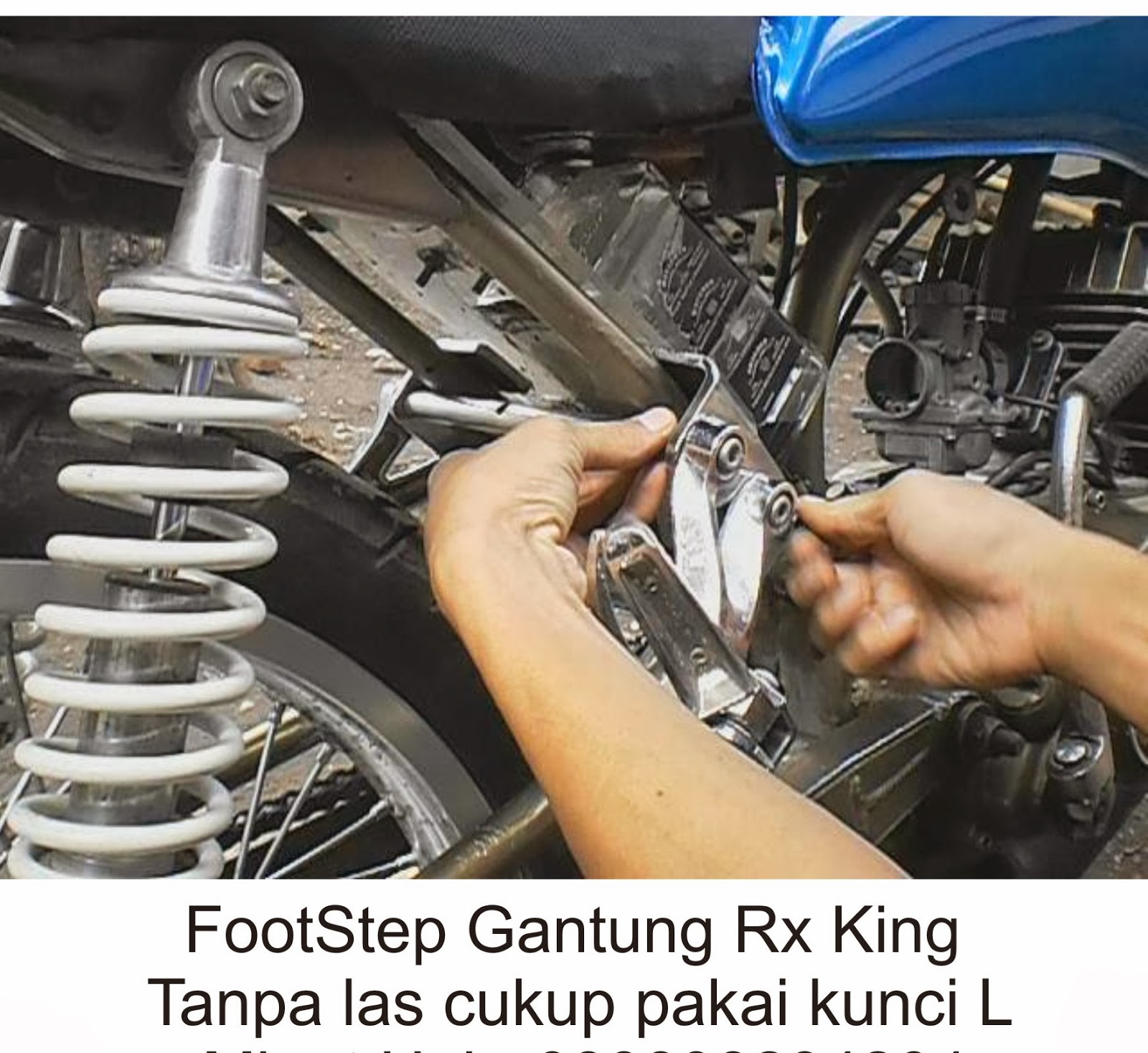 Footstep Gantung Khusus Rx King Modifikasi Rx King