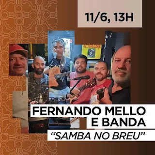 Dia 11-06 Fernando Mello e Banda no Arte Sesc Bistrô em Teresópolis