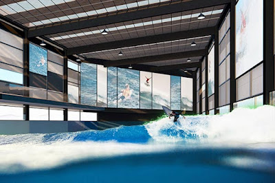 Curitiba ganha primeiro clube de surf indoor com piscina aquecida e coberta do mundo Foto Surf Center