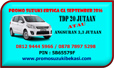 PROMO SUZUKI ERTIGA GL SEPTEMBER 2016