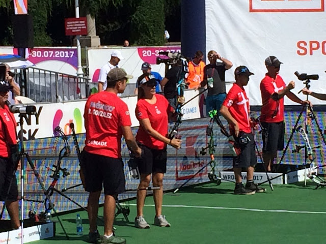 Dinamarca derrotó a México en la gran final del tiro con arco por equipos de Juegos Mundiales 2017