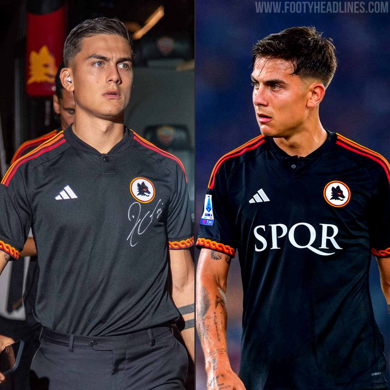AS Roma Debut New Black Third Kit On-Pitch, But Not Only That